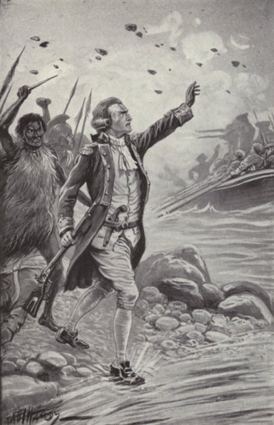 A végzetes harc Owyhee bennszülötteivel alkotó: Paul Hardy