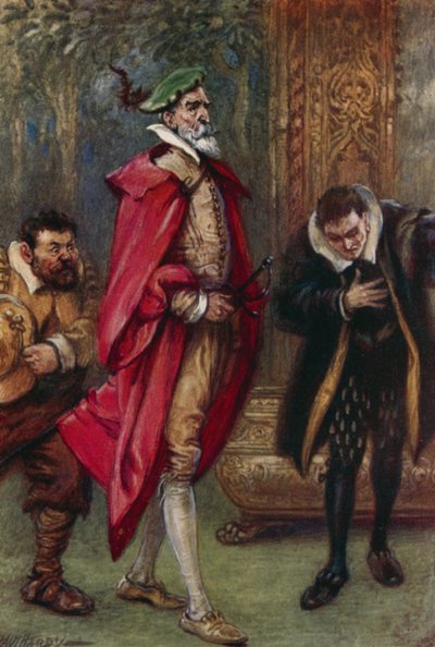 Így belépett a díszterembe (színes litho) alkotó: Paul Hardy