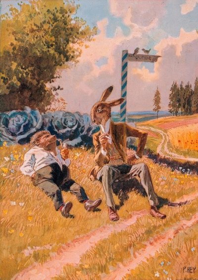 A nyúl és a sün alkotó: Paul Hey
