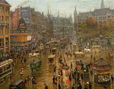A Spittelmarkt alkotó: Paul Höniger