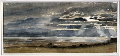 Lenyugvó nap alkotó: Paul Huet