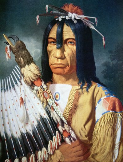 Kanada Cree népének indián főnöke alkotó: Paul Kane