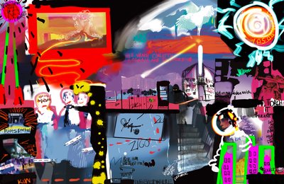 EscapeEstate, 2023 (digitális művészet) alkotó: Paul Kempton