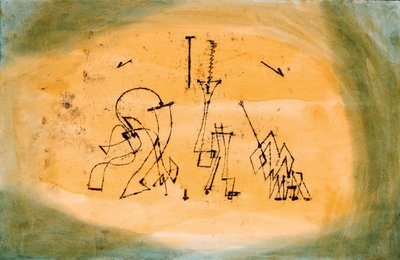 Absztrakt trió, 1923 alkotó: Paul Klee