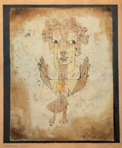 Új angyal, 1920 alkotó: Paul Klee