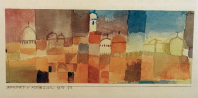 Kilátás Kairuanra alkotó: Paul Klee