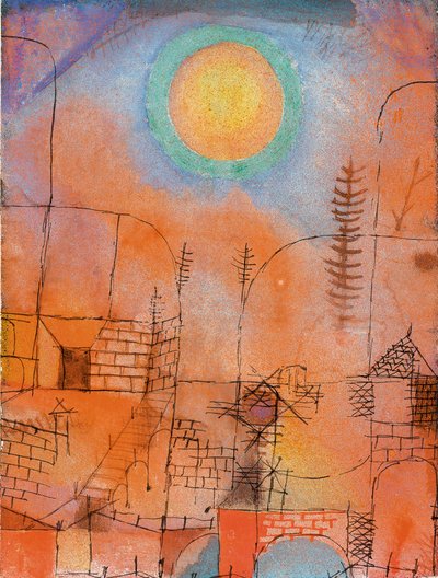 Építkezés, 1919. alkotó: Paul Klee