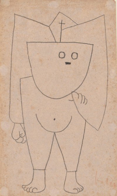 Keresztény szellem Keresztény szellem, 1939 alkotó: Paul Klee