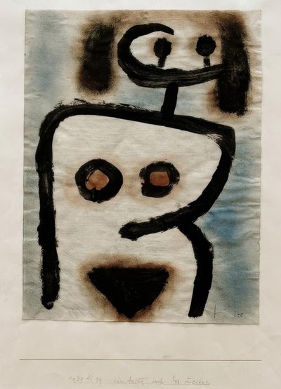 A test arca is alkotó: Paul Klee