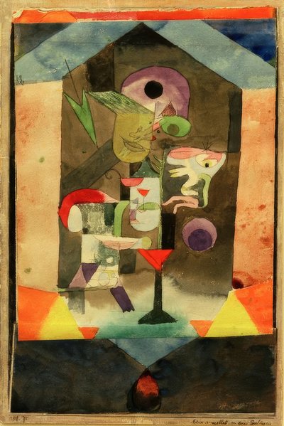 Emlékkép egy fogantatásról alkotó: Paul Klee