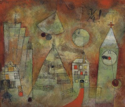Sorsdöntő óra negyed tizenkettőkor Sorsdöntő óra negyed tizenkettőkor, 1922. alkotó: Paul Klee