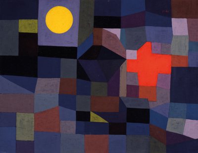Tűz teliholdkor alkotó: Paul Klee