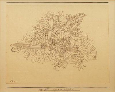 Hal az özönvízben alkotó: Paul Klee