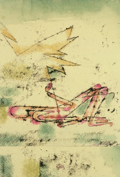 Villám villanása alkotó: Paul Klee