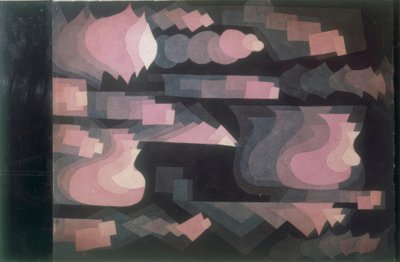 Fúga piros színben alkotó: Paul Klee