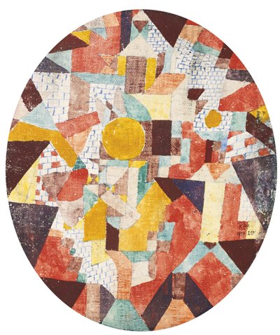 Telihold a falak között alkotó: Paul Klee