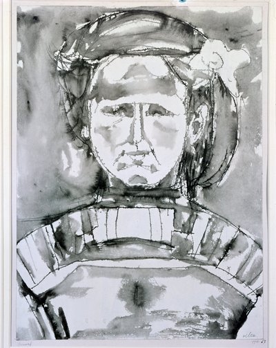 Hannah (olaj, vászon, XX. század) alkotó: Paul Klee