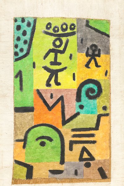 A citrom betakarítása alkotó: Paul Klee