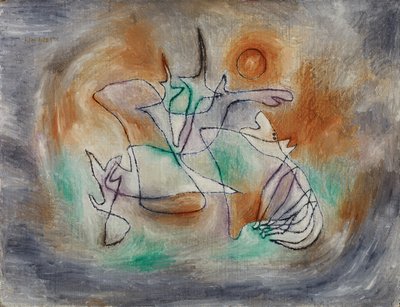 Üvöltő kutya alkotó: Paul Klee