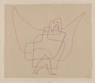 In Angels Care, 1931. alkotó: Paul Klee