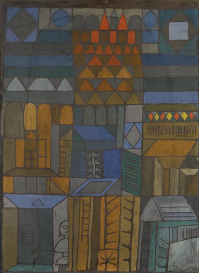 Kezdődő hidegvér, 1937 alkotó: Paul Klee