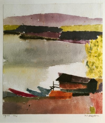 Kis kikötő alkotó: Paul Klee