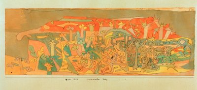 Művelt hegy alkotó: Paul Klee