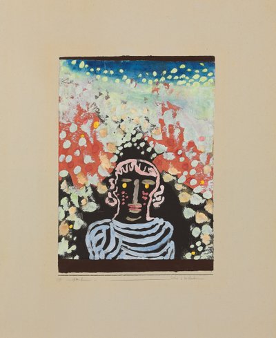 hasonlatosság a lugasban; Portré a lugasban alkotó: Paul Klee