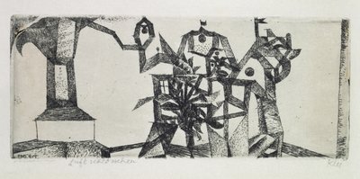 Kis kastély a levegőben alkotó: Paul Klee