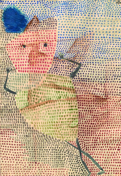 Maszktetű, 1931 alkotó: Paul Klee