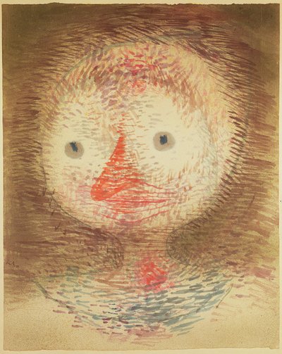 Maszk: Buta lány alkotó: Paul Klee