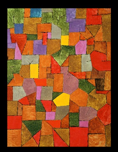 Hegyközség (őszi) 1934 alkotó: Paul Klee