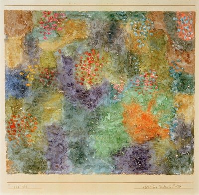 Virágzó északi kert alkotó: Paul Klee