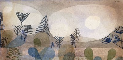 Óceáni táj; Oceanic Landschaft alkotó: Paul Klee