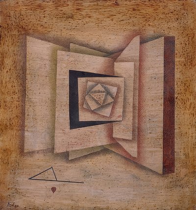 Nyitott könyv. 1930 alkotó: Paul Klee