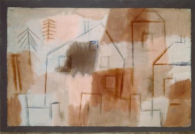 Helyezze kék és narancssárga színbe alkotó: Paul Klee