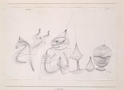 Felhang; Obertone alkotó: Paul Klee
