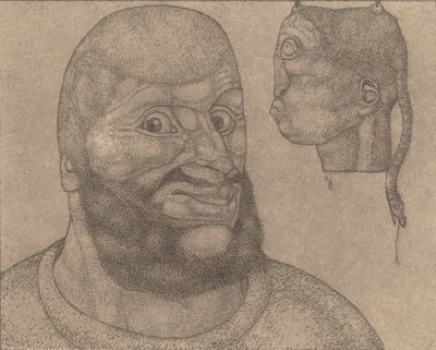 Perseus Wit diadalmaskodott a bánat felett [Perseus-The Triumph of Brain over Body], 1904. alkotó: Paul Klee