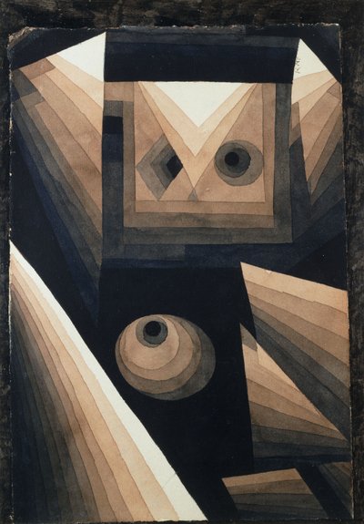 Vörös fokozatosság; Rot Stufung alkotó: Paul Klee