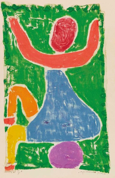 Gyerek játszik Gyermek játszik, 1938. alkotó: Paul Klee