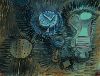 Csendélet, 1924. alkotó: Paul Klee