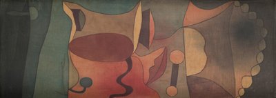 Csendélet Szélességben, 1932. alkotó: Paul Klee