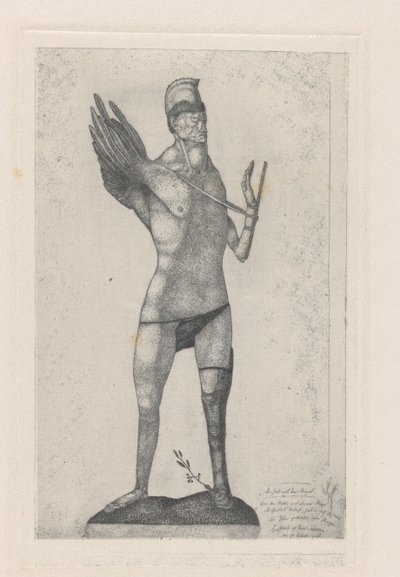 A szárnyas hős, 1905. alkotó: Paul Klee