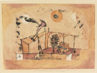 A hőstenor mint koncerténekes, 1922 alkotó: Paul Klee