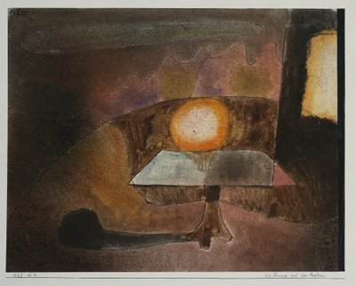 A lámpa a teraszon alkotó: Paul Klee