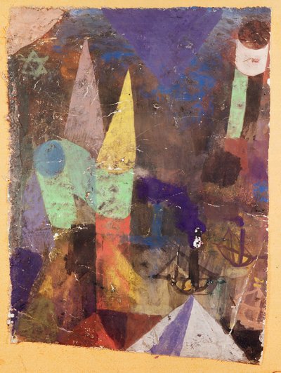 A kikötő éjszaka alkotó: Paul Klee