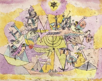 A balszerencsés hajók; Hajók húsvétja alkotó: Paul Klee