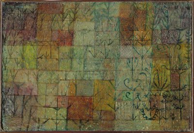 A veteményeskert, 1925. alkotó: Paul Klee