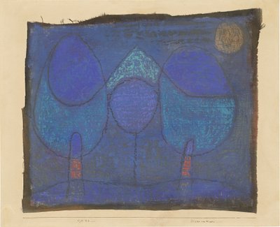 Fák a víz mellett, 1933. alkotó: Paul Klee