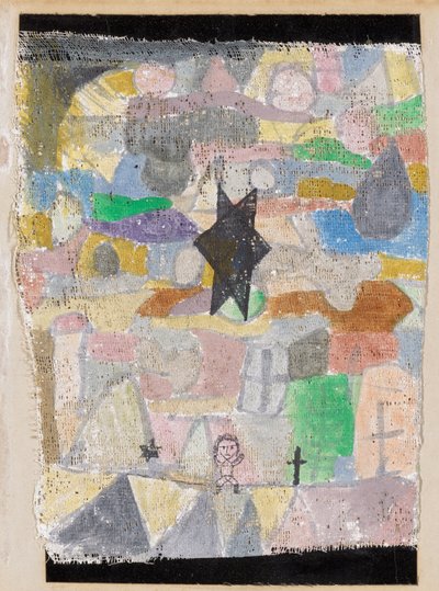 Fekete csillag alatt, 1918. alkotó: Paul Klee